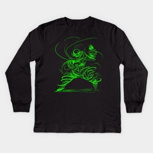 martial-arts Kids Long Sleeve T-Shirt